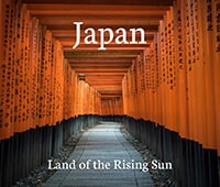 Exemple de livre photo de voyage « Japan »