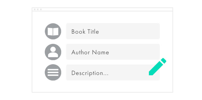 Step 2 to sell your book online: Create your listing