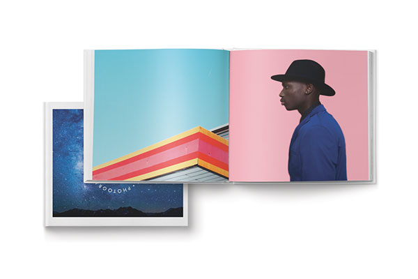 Ejemplo de libro de fotos diseñado con Lightroom.
