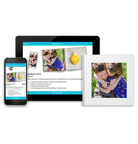 Blurb book creator app features