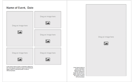 Family Book Template - Portrait