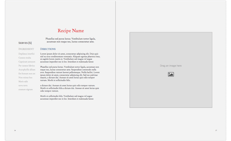 Cookbook Template - Portrait Neutral