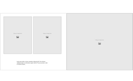 Portfolio Book Template - Landscape