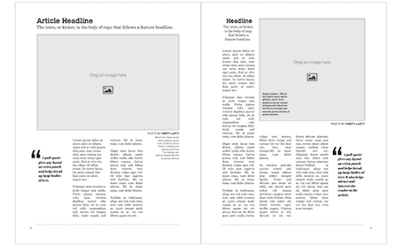 bookwright magazine templates