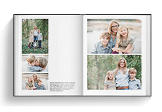 Family book - Portrait book template